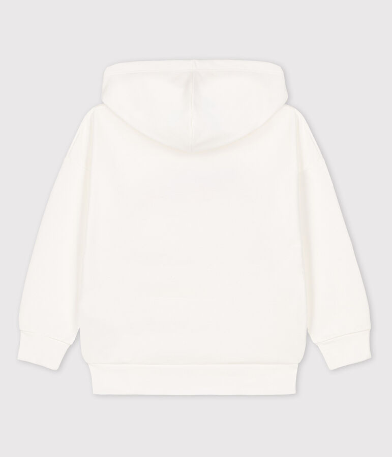 Sudadera de ni&ntilde;o Petit Bateau x Water Family blanco