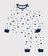 Pijama infantil de algodón con estampado de estrellas