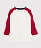 Sudadera de niño blanco MARSHMALLOW/rojo TERKUIT/ SMOKING