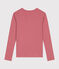 Camiseta L'ICONIQUE de algodón con cuello redondo para mujer rosa ROSEWOOD