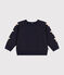 Sudadera de felpa para bebé azul SMOKING