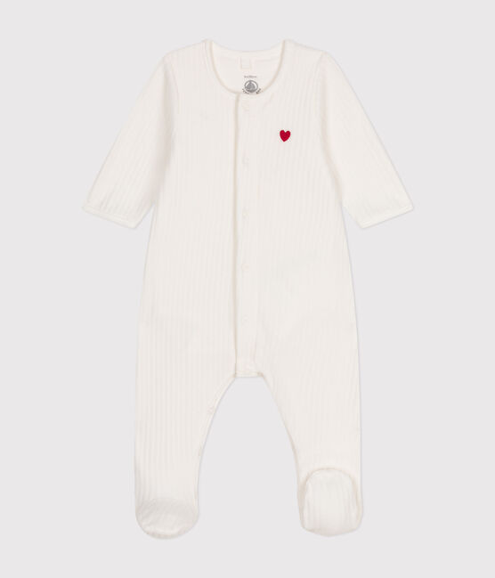 BODYJAMA UNISEX DE TERCIOPELO blanco MARSHMALLOW