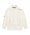 Sudadera polar de borreguillo para niño blanco MARSHMALLOW