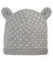 Gorrito con forro polara para bebé mixto gris SUBWAY/blanco MARSHMALLOW