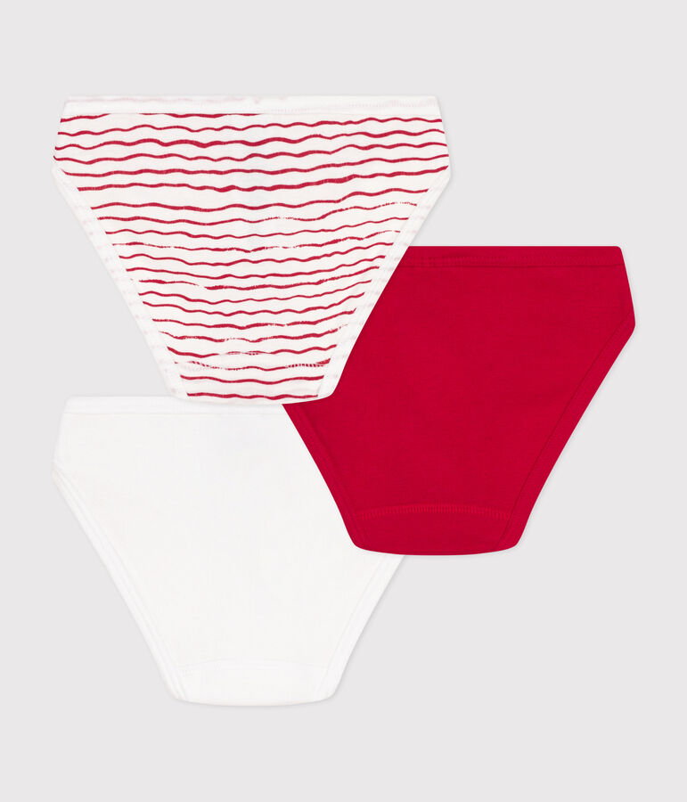 Lot de 3 culottes en coton enfant multicolor