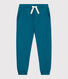 Pantalón infantil de jogging liso de algodón