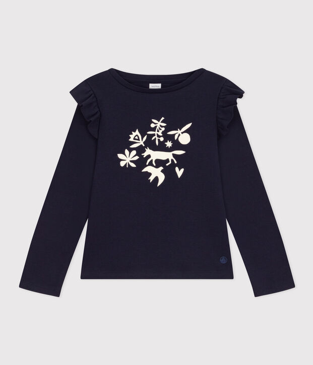 Camiseta de algod&oacute;n de manga larga de ni&ntilde;a SMOKING