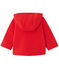 Parka bebé mixto en muletón rojo FROUFROU
