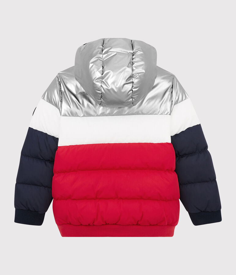 Abrigo de ni&ntilde;o azul/rojo/blanco