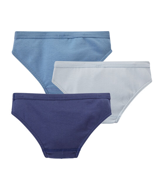 Lote de 3 slips lisos para niño blanco LOT