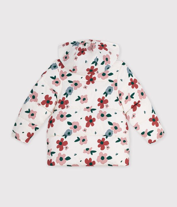 Plum&iacute;fero infantil de flores crudo/multicolor