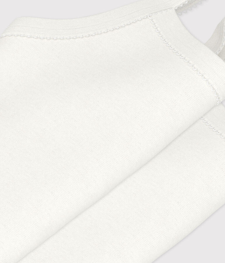 Juego de 2 bodis con tirantes para beb&eacute; ni&ntilde;a multicolor