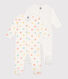 Juego de 2 pijamas de algodón estampado para bebé