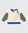Chaqueta teddy colorblock de algodón para bebé AVALANCHE/ PALMERAIE