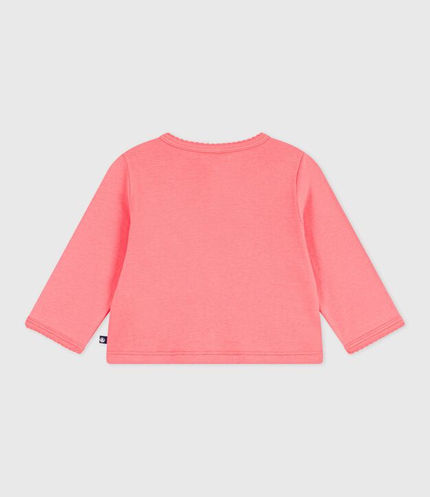 C&aacute;rdigan de algod&oacute;n liso para beb&eacute; FLAMAND
