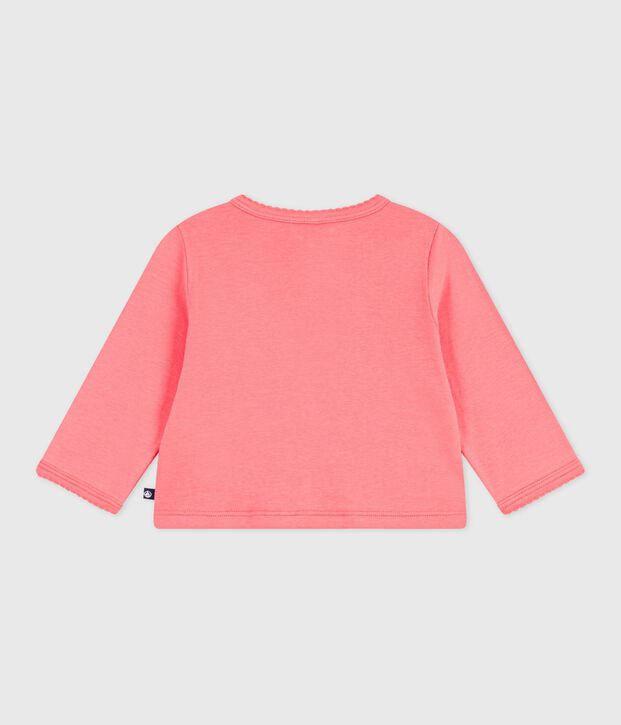 C&aacute;rdigan de algod&oacute;n liso para beb&eacute; FLAMAND