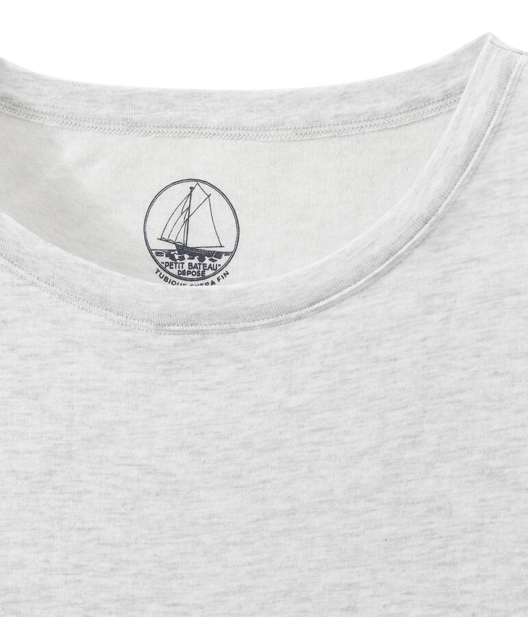 Top de t&uacute;bico ligero para mujer gris