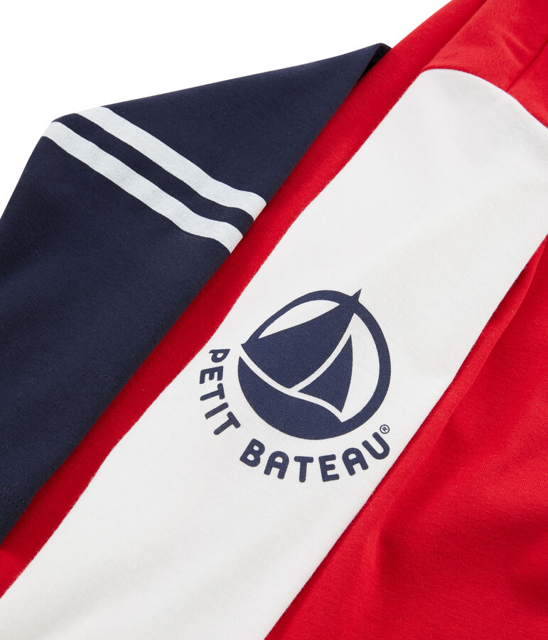 Camiseta de manga larga para ni&ntilde;o rojo/multicolor