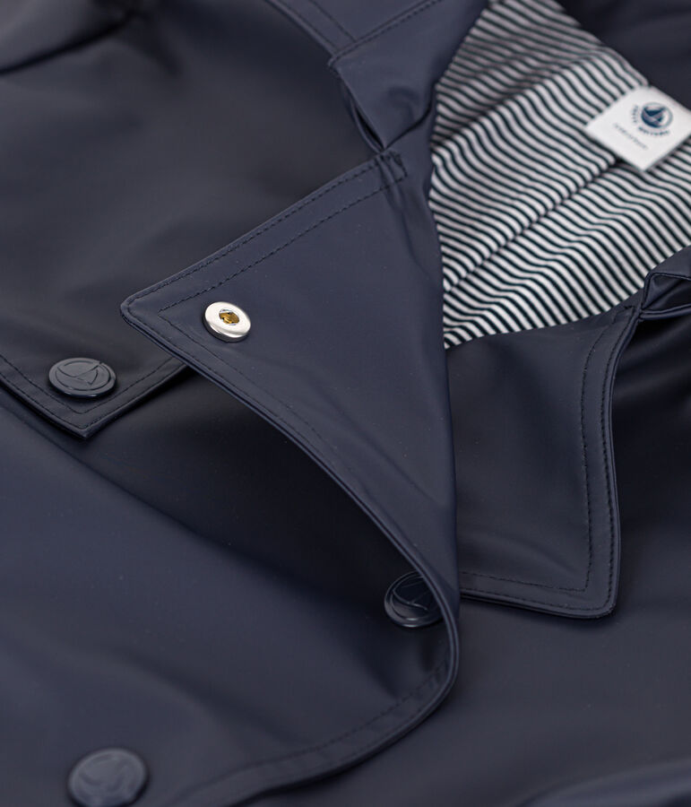 Gabardina con capucha para mujer azul SMOKING