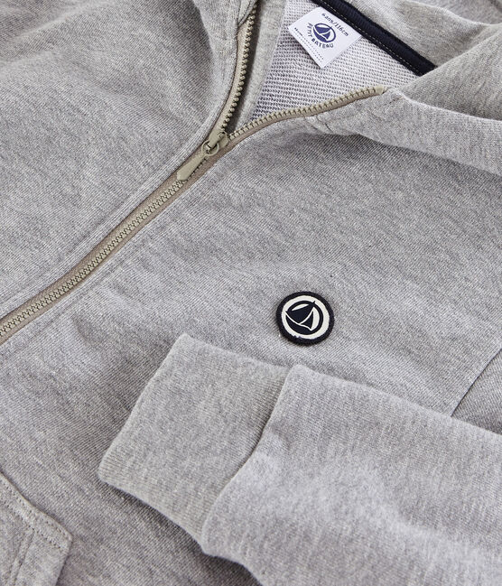 Sudadera con capucha para niño gris SUBWAY CHINE