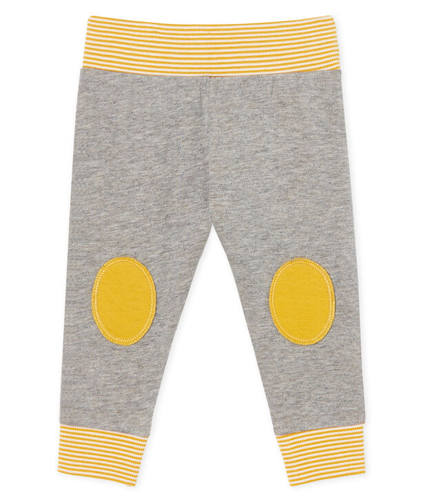 Pantal&oacute;n de tela t&uacute;bica para beb&eacute; gris