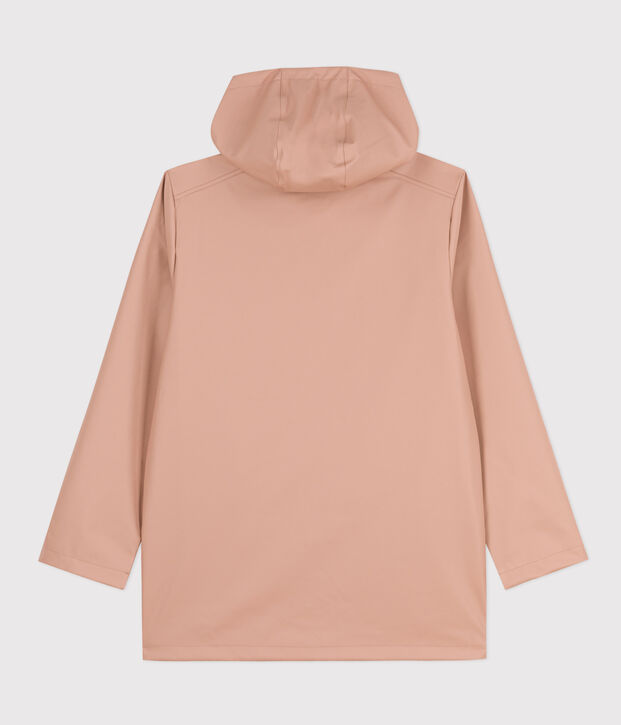 Ic&oacute;nico impermeable encerado fabricado con materiales reciclados beige