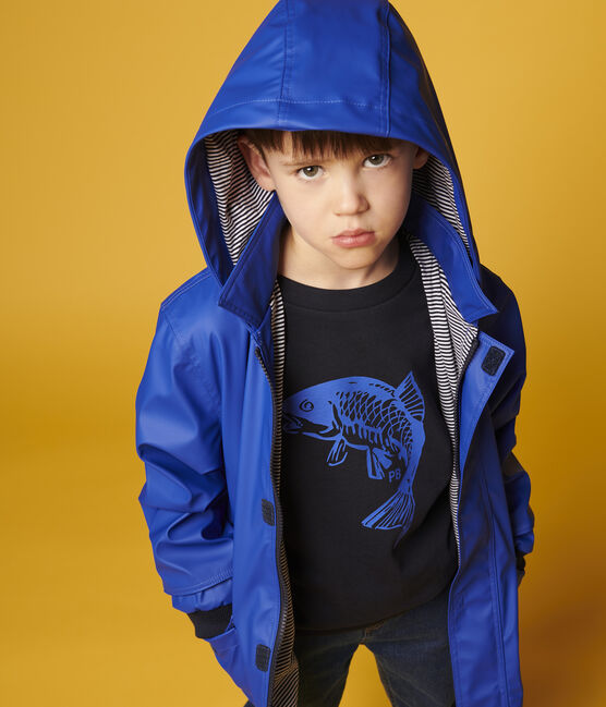 Sudadera de felpa de niño azul SMOKING