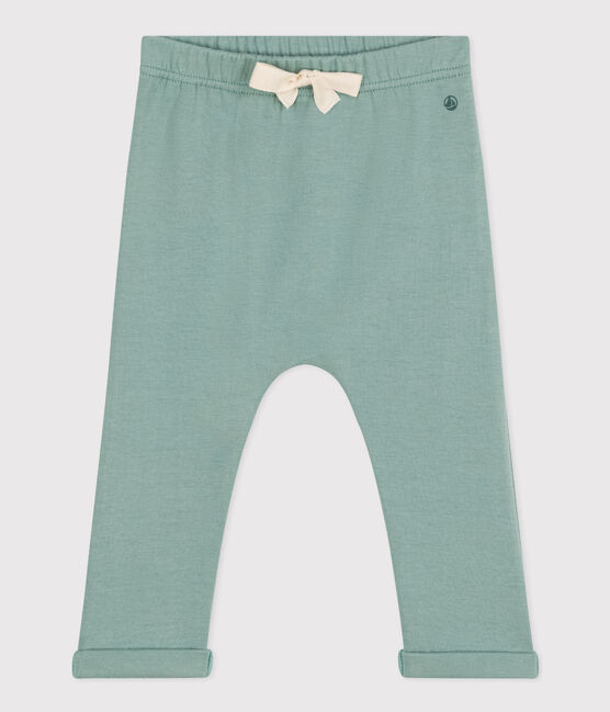 Pantalón de jersey grueso para bebé verde PAUL