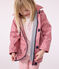 Impermeable emblemático reciclado para niña/niño rosa ROSEWOOD