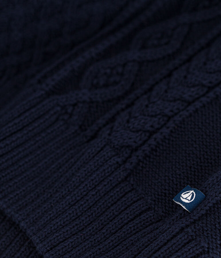 Jersey irland&eacute;s de algod&oacute;n de ni&ntilde;a/ni&ntilde;o azul