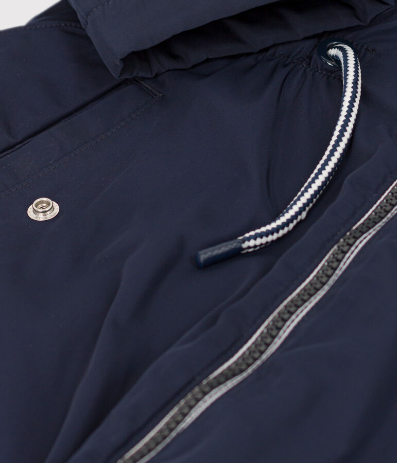 Parka de ni&ntilde;a azul