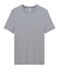 Camiseta manga corta de cuello redondo para hombre azul SMOKING/blanco MARSHMALLOW