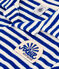Polo de manga corta de rizo para niño azul SURF/ AVALANCHE