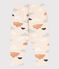Pantalón estampado de muletón para bebé blanco AVALANCHE/ MULTICO