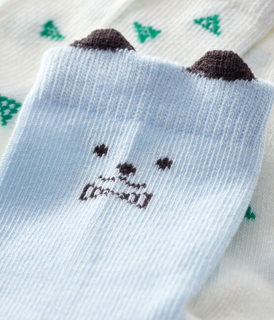 Lote de 2 pares de calcetines bebé niño variante 1