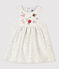 Vestido acolchado de bebé. beige MONTELIMAR CHINE