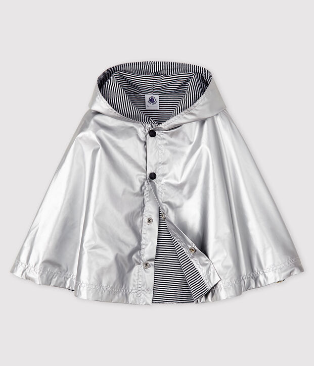 Capa hidr&oacute;fuga para beb&eacute; ni&ntilde;a/ni&ntilde;o gris