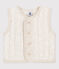 Chaleco de túbico acolchado de bebé beige MONTELIMAR CHINE