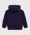 Sudadera infantil de algod&oacute;n con capucha y estampado de barco SMOKING