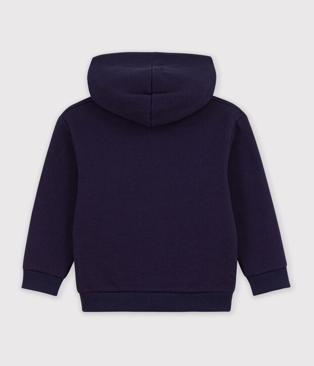 Sudadera infantil de algod&oacute;n con capucha y estampado de barco SMOKING