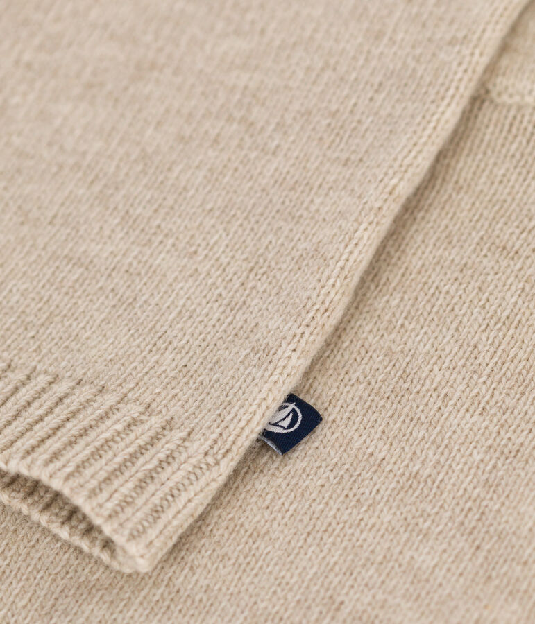 Conjunto tricotado de 2 piezas para beb&eacute; blanco AVALANCHE/ MULTICO