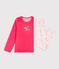 Pyjama  en velours rosa/multicolor