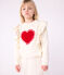 Sudadera infantil de algodón con estampado crudo MILK