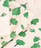 Pijama infantil de tejido de rizo cepillado con estampado de árboles blanco AVALANCHE/ MULTICO