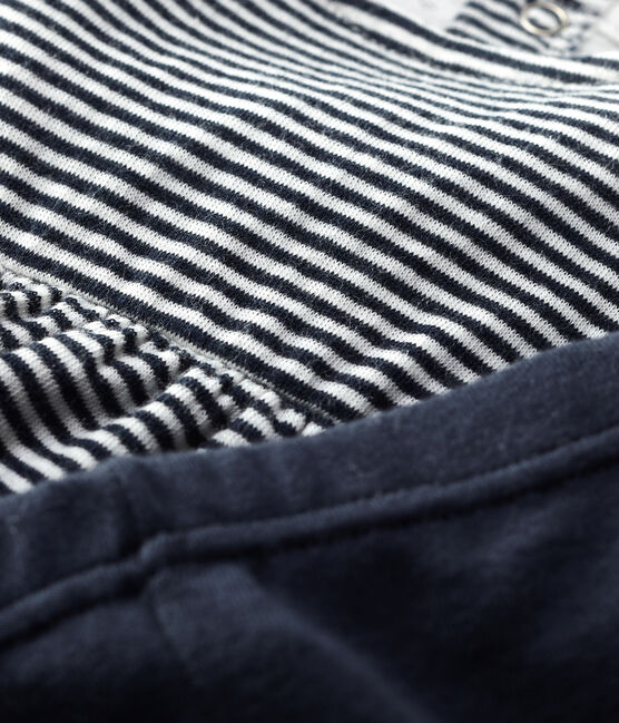 Conjunto de dos piezas de bebé. azul SMOKING/blanco MARSHMALLOW