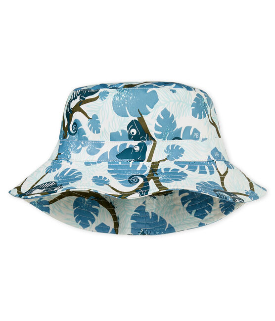 Bob impermeable estampado para bebé niño blanco MARSHMALLOW/blanco MULTICO