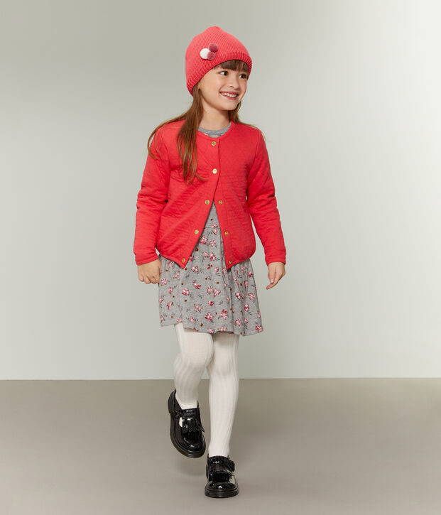 C&aacute;rdigan de ni&ntilde;a rojo