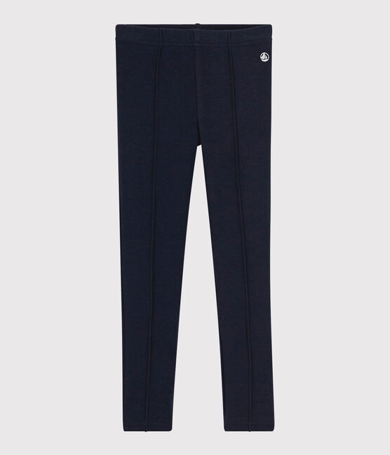 Jeggings de muletón para niña azul SMOKING