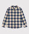 Camisa a cuadros de franela de algodón de niño INCOGNITO/ AVALANCHE