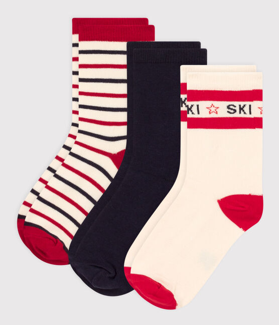 Juego de 3 pares de calcetines SKI para niño/niña variante 1